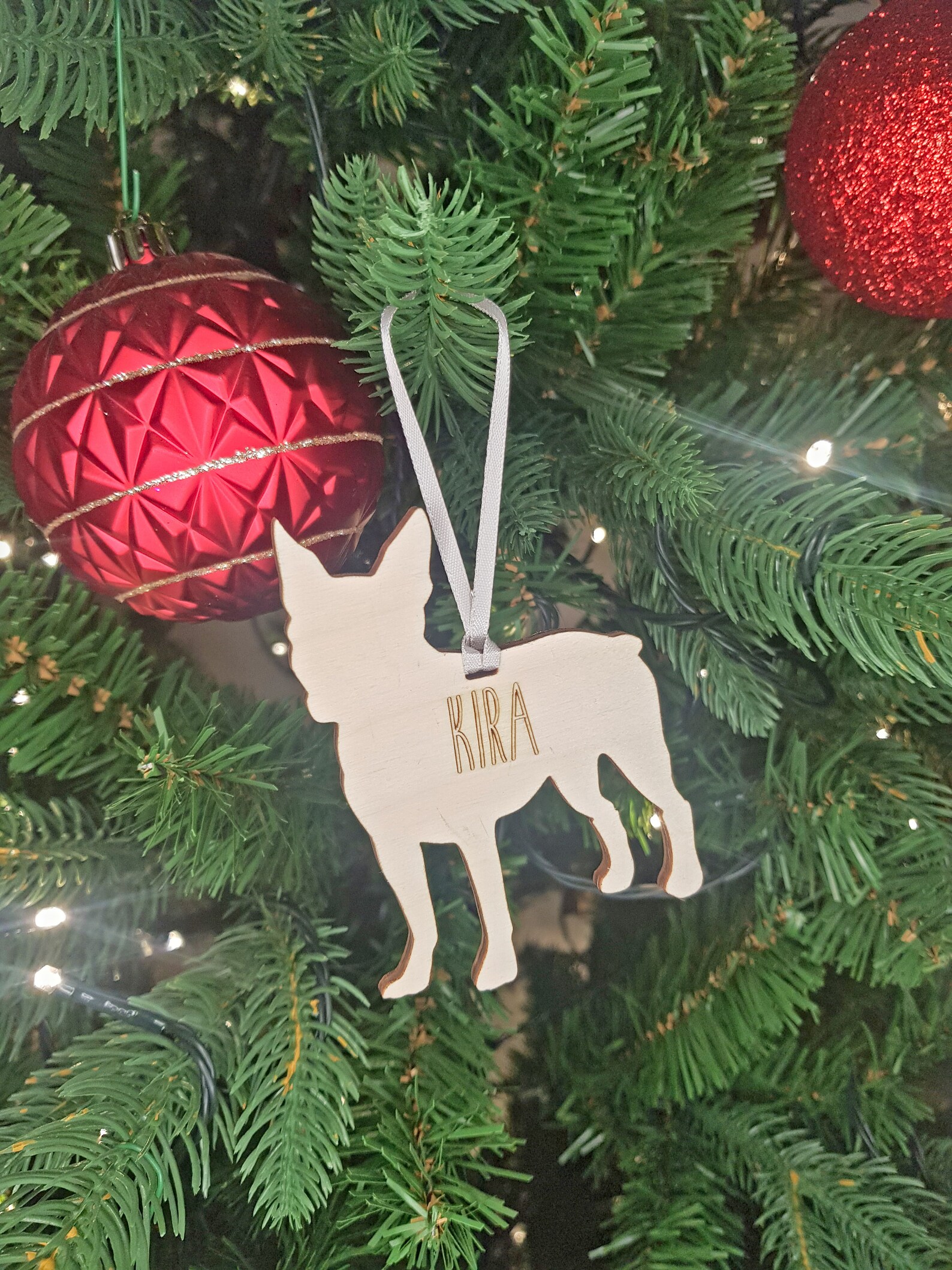 Personalised Dog Ornament Breed Specific Christmas 2020 Dogs Etsy