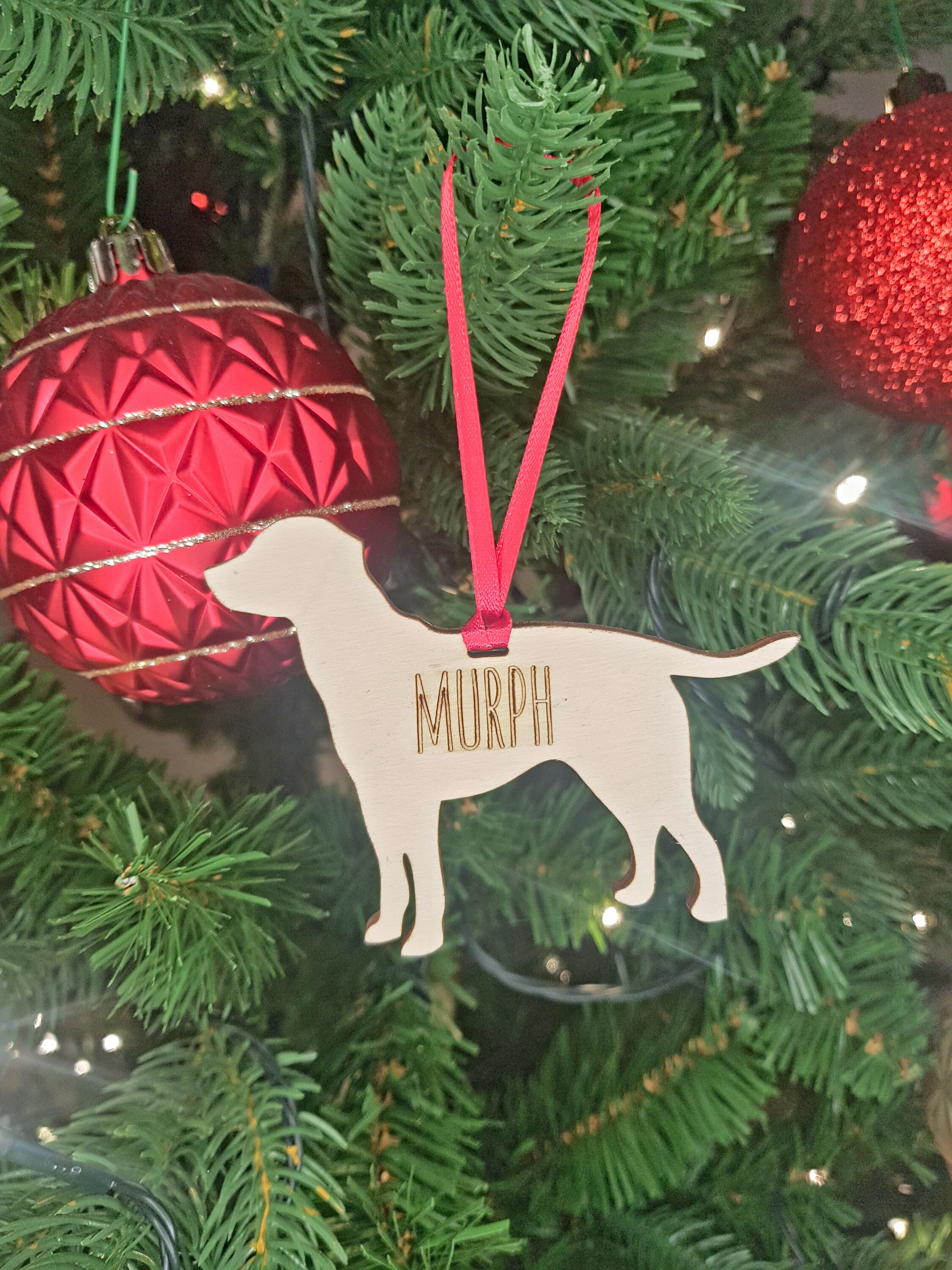 Personalised Dog Ornament Breed Specific Christmas 2020 Dogs Etsy