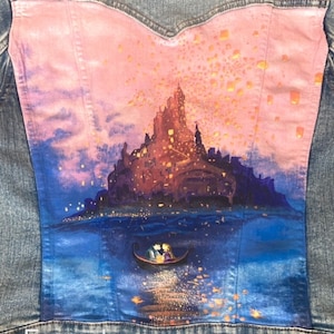 Commissioned Disney Hand Painted Jacket