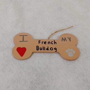 French Bull Dog Ornament; Wall Decor