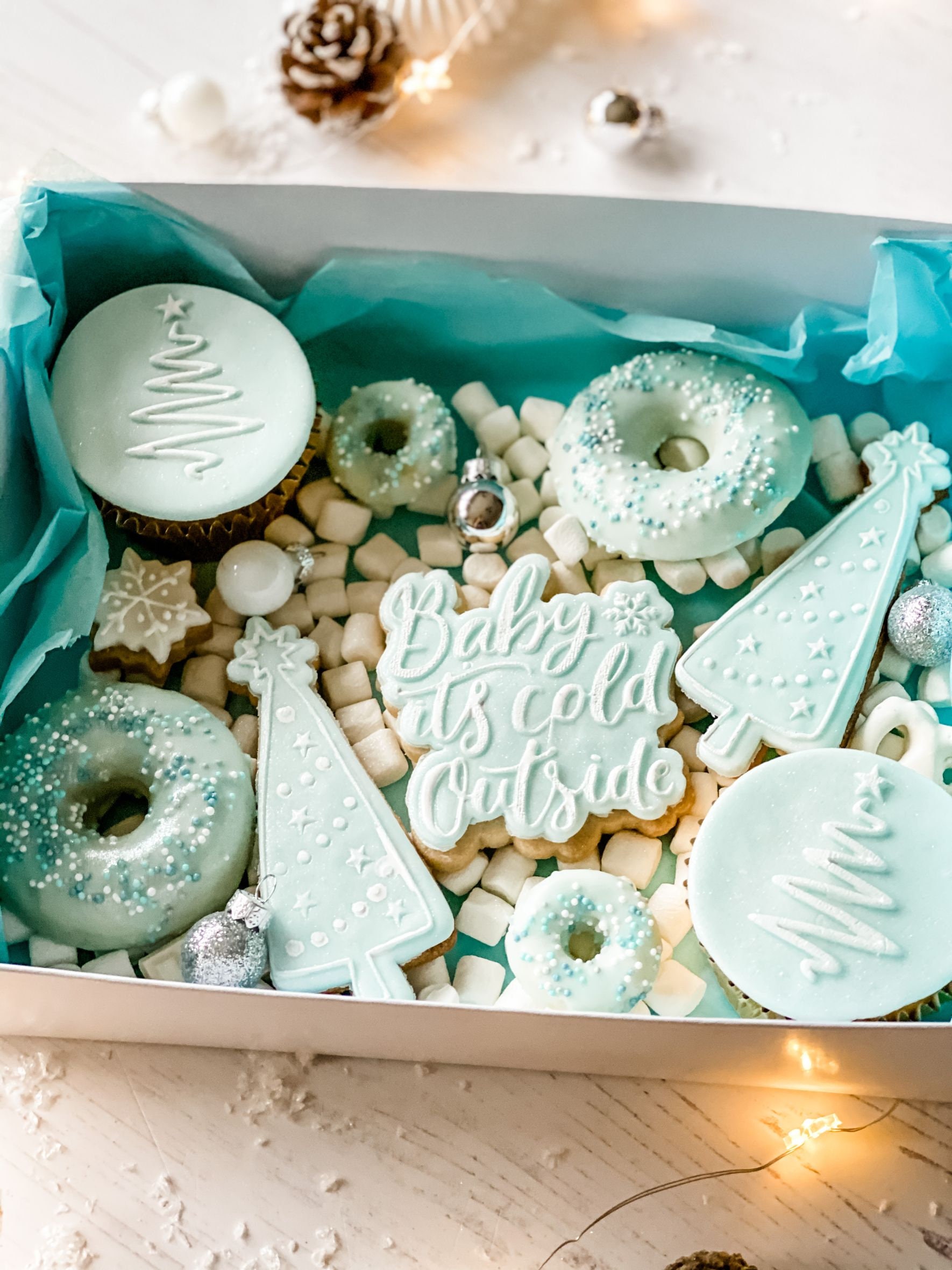 Baby Its Cold Outside Cookie Cutter and Embosser Christmas Etsy