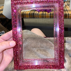Pink picture frame