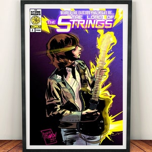 John Squire Señor de las cuerdas Stone Roses Print