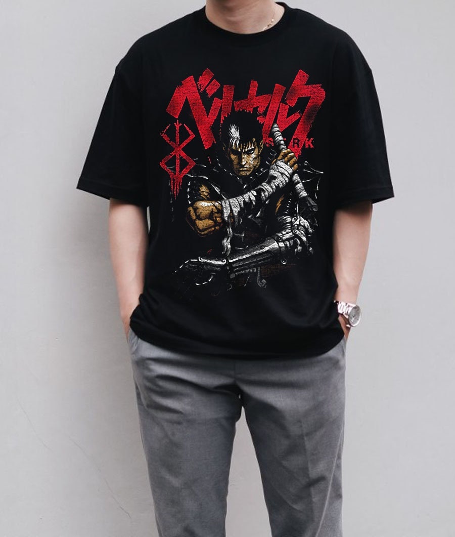 Vintage Retro Berserk Anime Shirt 