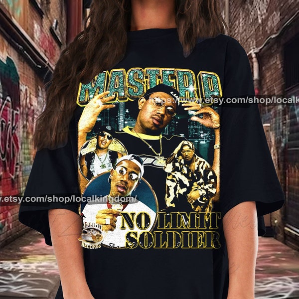 Limited Master P No Limit Soldier T-Shirt, Gift For Women and Man Unisex T-Shirt