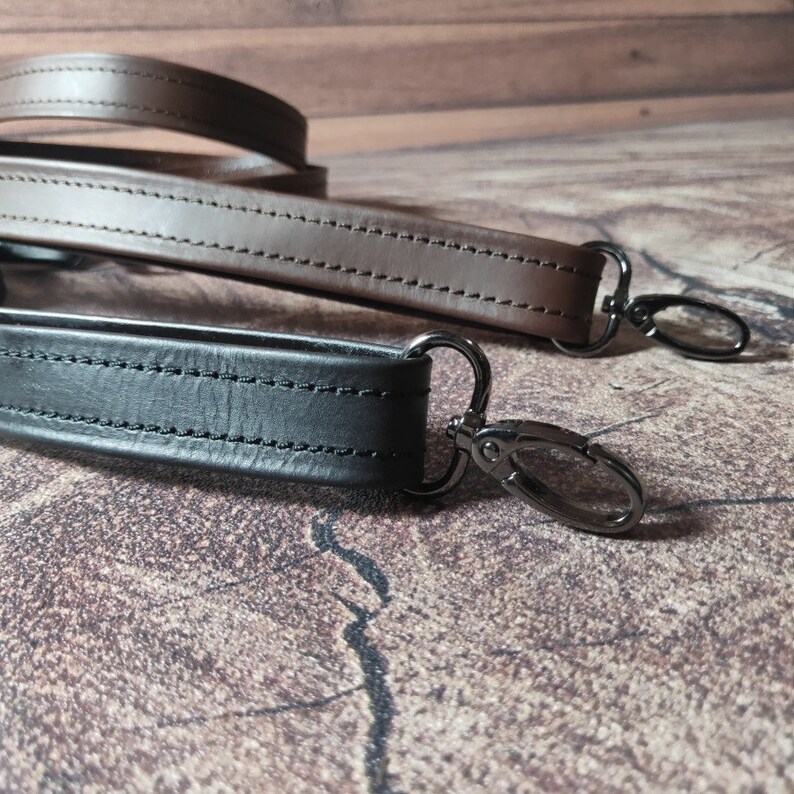 Leather Bag Strap Genuine Leather Cross Body Handle Leather Bag Handles Adjustable Handbag Strap Leather Handbag Strap with Best Quality