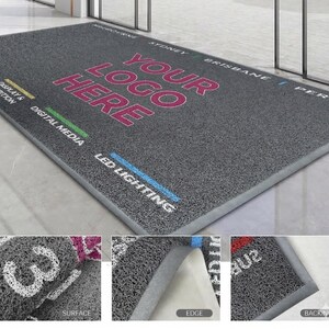 Custom Logo Business Doormat – Personalized Entrance Mat, Corporate Rug image 18