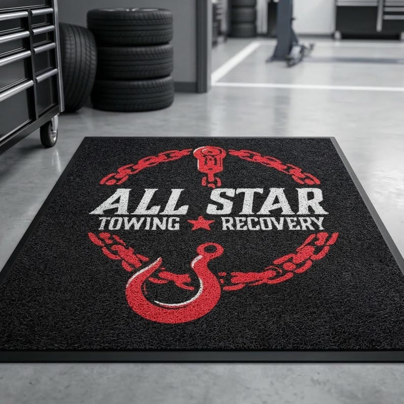 Custom Logo Business Doormat – Personalized Entrance Mat, Corporate Rug image 15