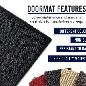 a carpet mat with different colors and textures