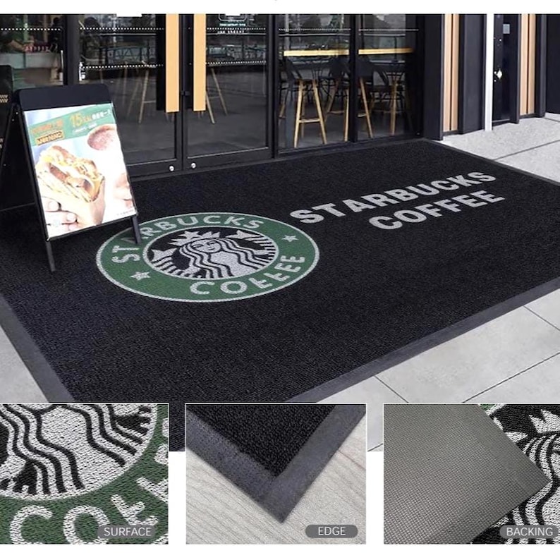 Custom Business Logo Doormat – Waterproof Entrance Mat, Non-slip Rug - Etsy