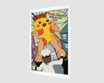 Pizzachew Encounter Poster Print