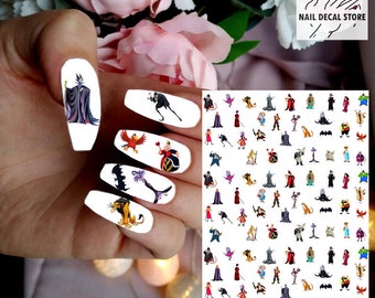 Villains Nail Etsy Последние твиты от inspired nails (@inspirednails). villains nail etsy