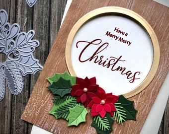 Biglietto “CHRISTMAS LODGE WINDOW”, auguri di Natale, Merry Christmas card, biglietto buone feste, per regalo Natale, greetings card