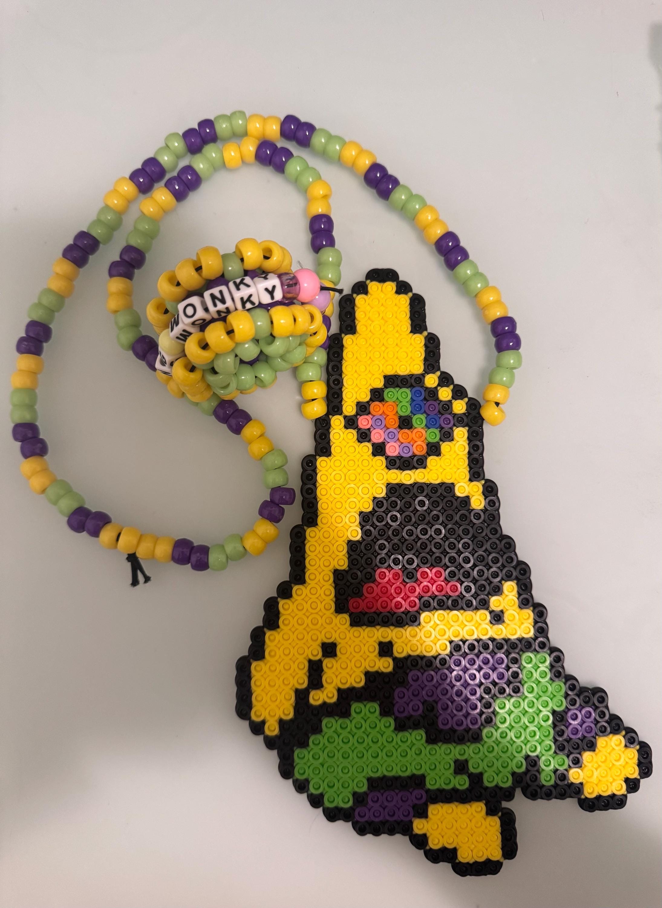 Fuse Bead Pattern Pickle Rick Perler Pickle Rick Rave Fan UV