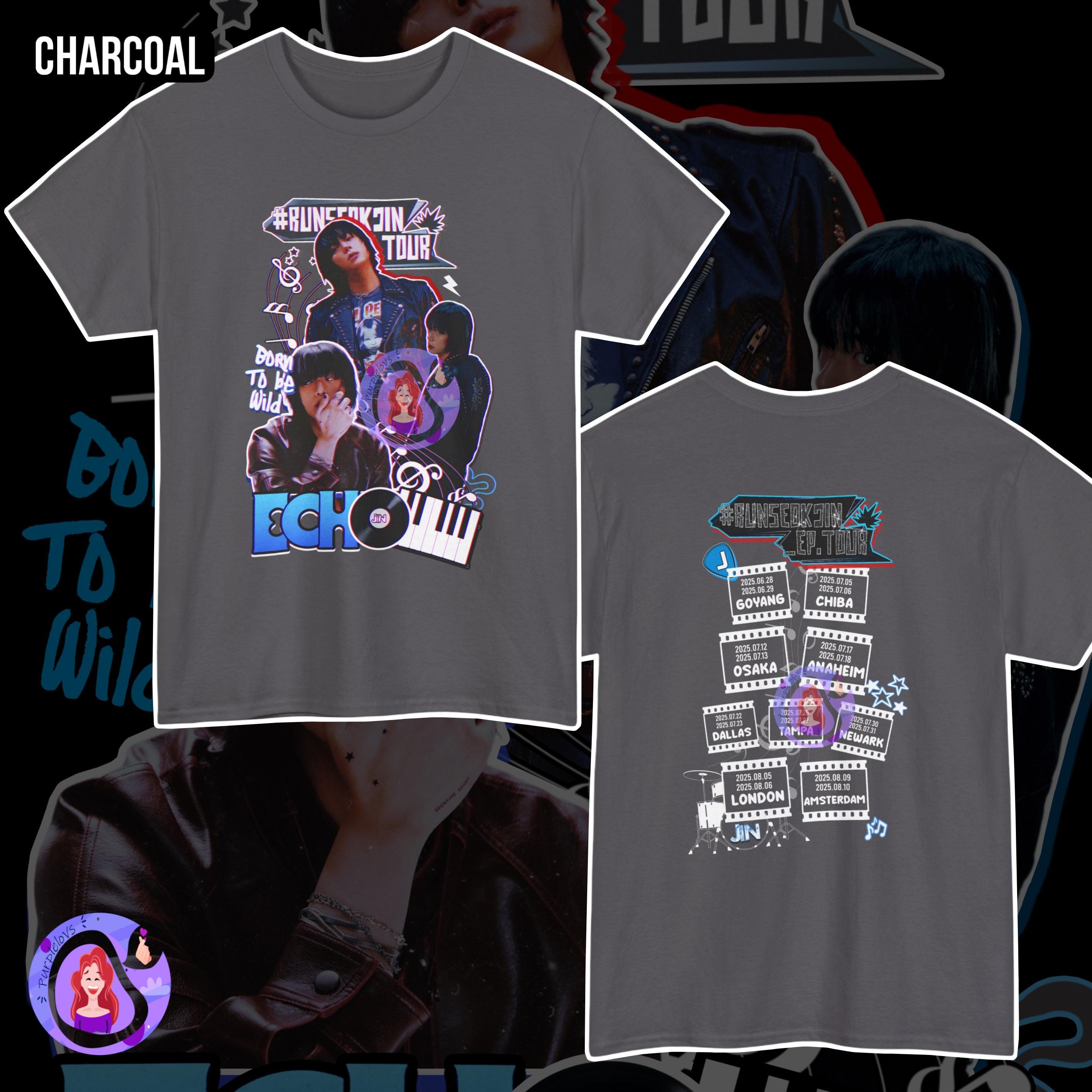 RUNSEOKJIN S/S T-Shirt Mサイズ☆JIN ツアーTシャツ JIN RUNSEOKJIN TOUR Shirt, Jin Seokjin Tshirt, Kpop Merch