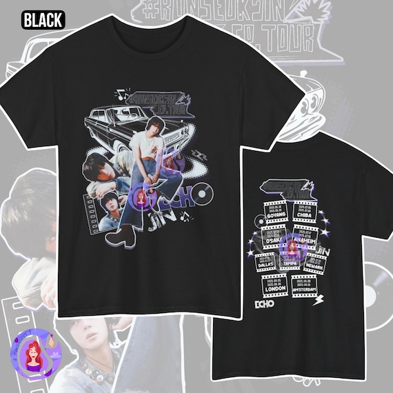 BTS ジン 顔Tシャツ XLサイズ コヤン ソウルコン RUNSEOKJIN