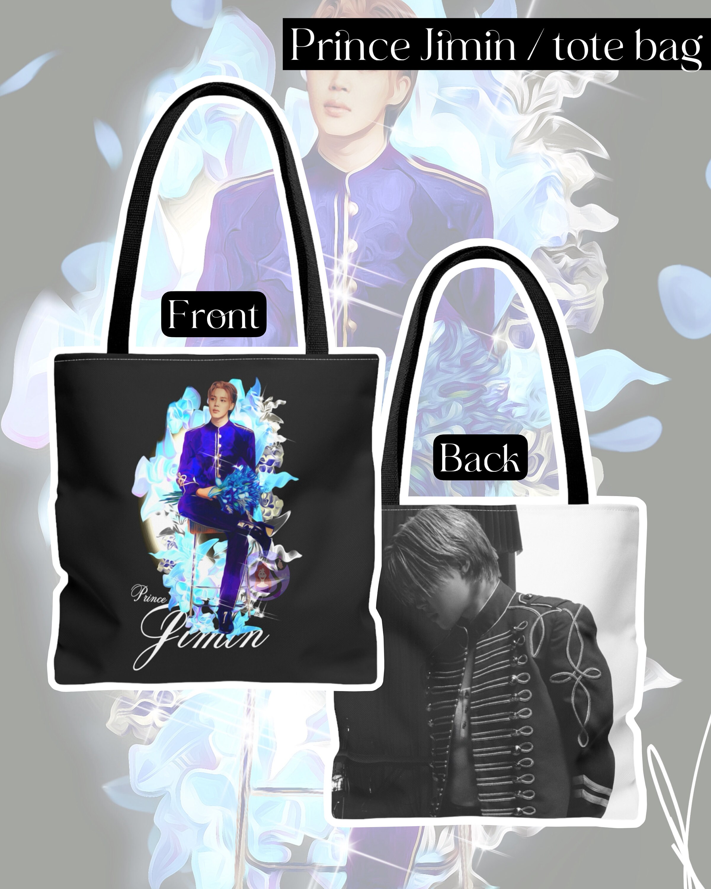 Jimin Muse Tragetasche All Over Print Kpop Fans Jimin Bts Etsy
