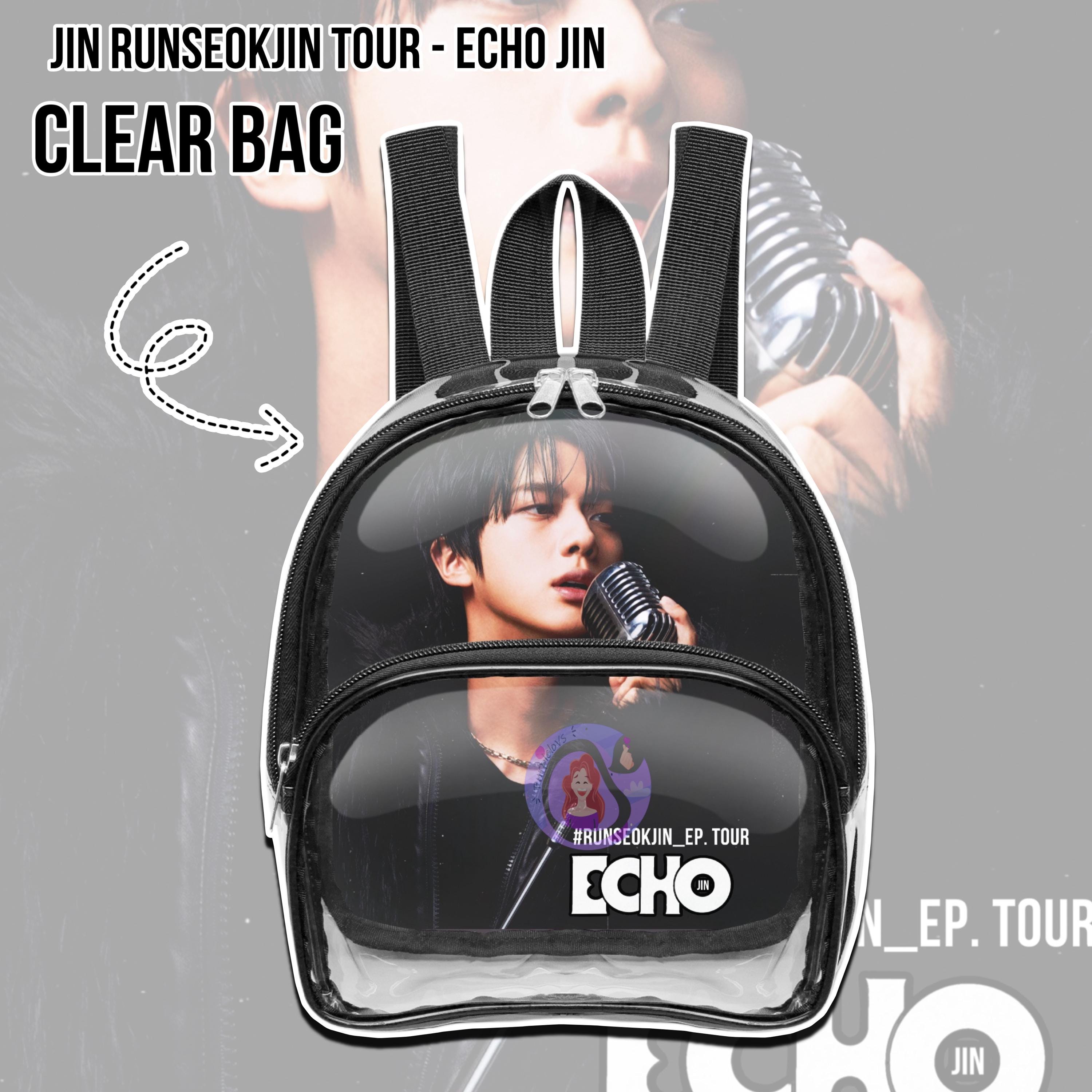 Jn TOUR - Clear Backpack Mini - Kpop Fans - Etsy
