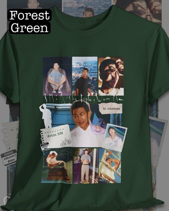 RM Namjoon Cinema - Right Place Wrong Person Shirt, RM Rpwp