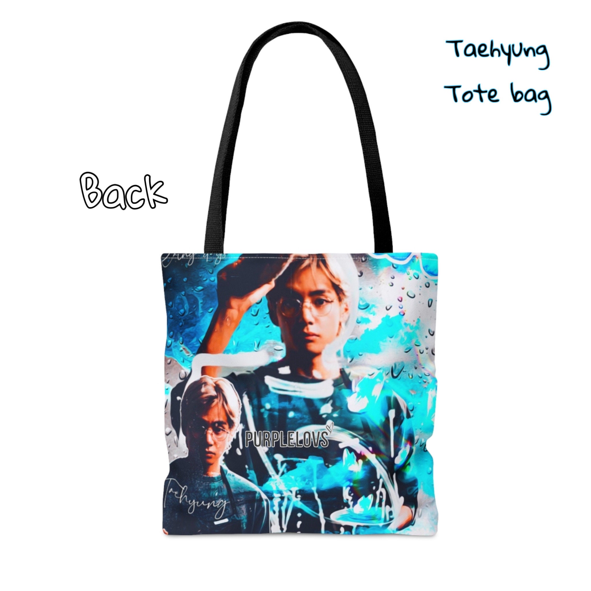 Kim Taehyung All Over Print Tote Bag / Slow Dancing Tote Bag / 