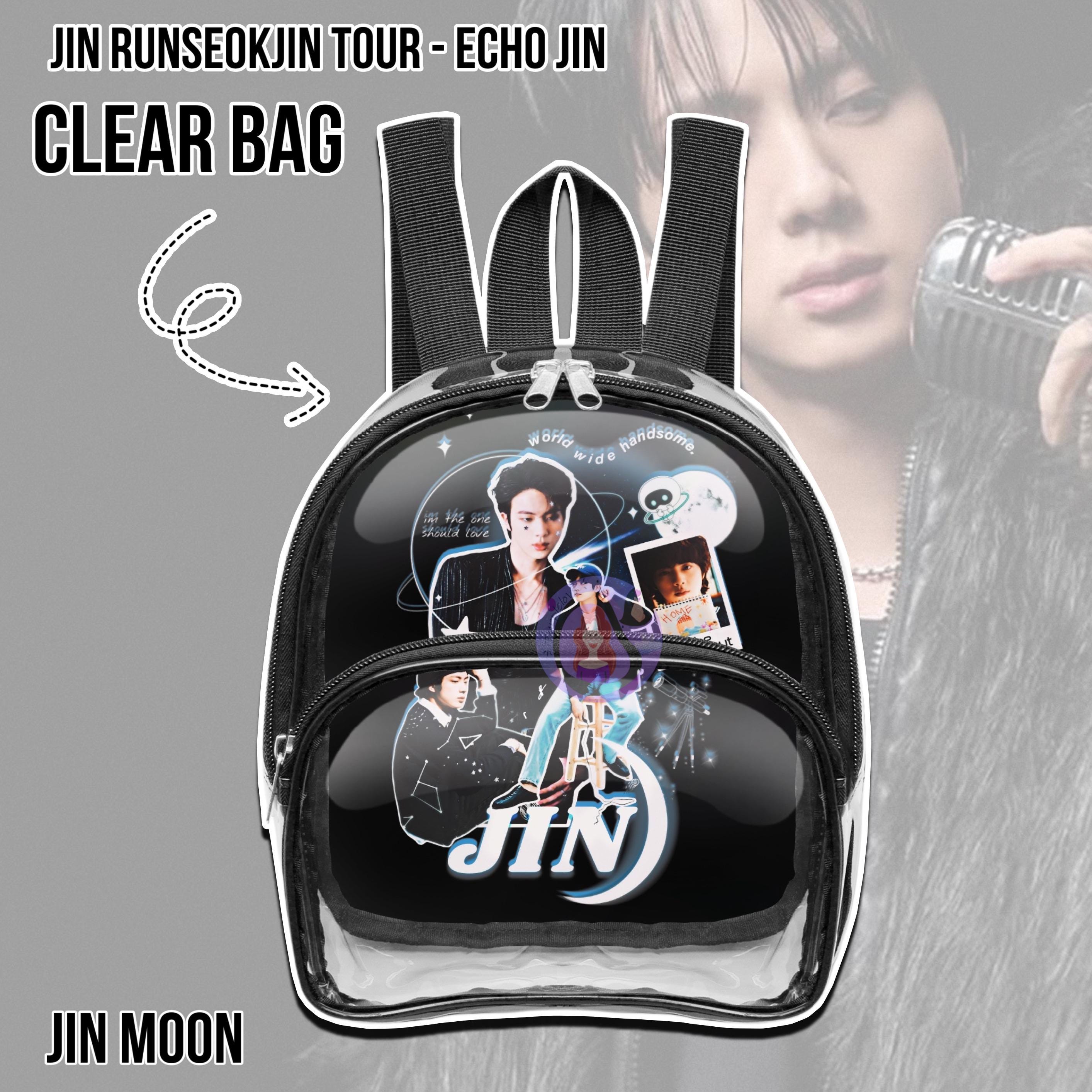 Jn TOUR - Clear Backpack Mini - Kpop Fans - Etsy