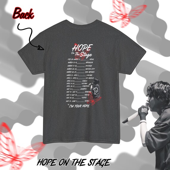 J-Hope Hope on The Stage Tour Shirt – Kpop Exchange