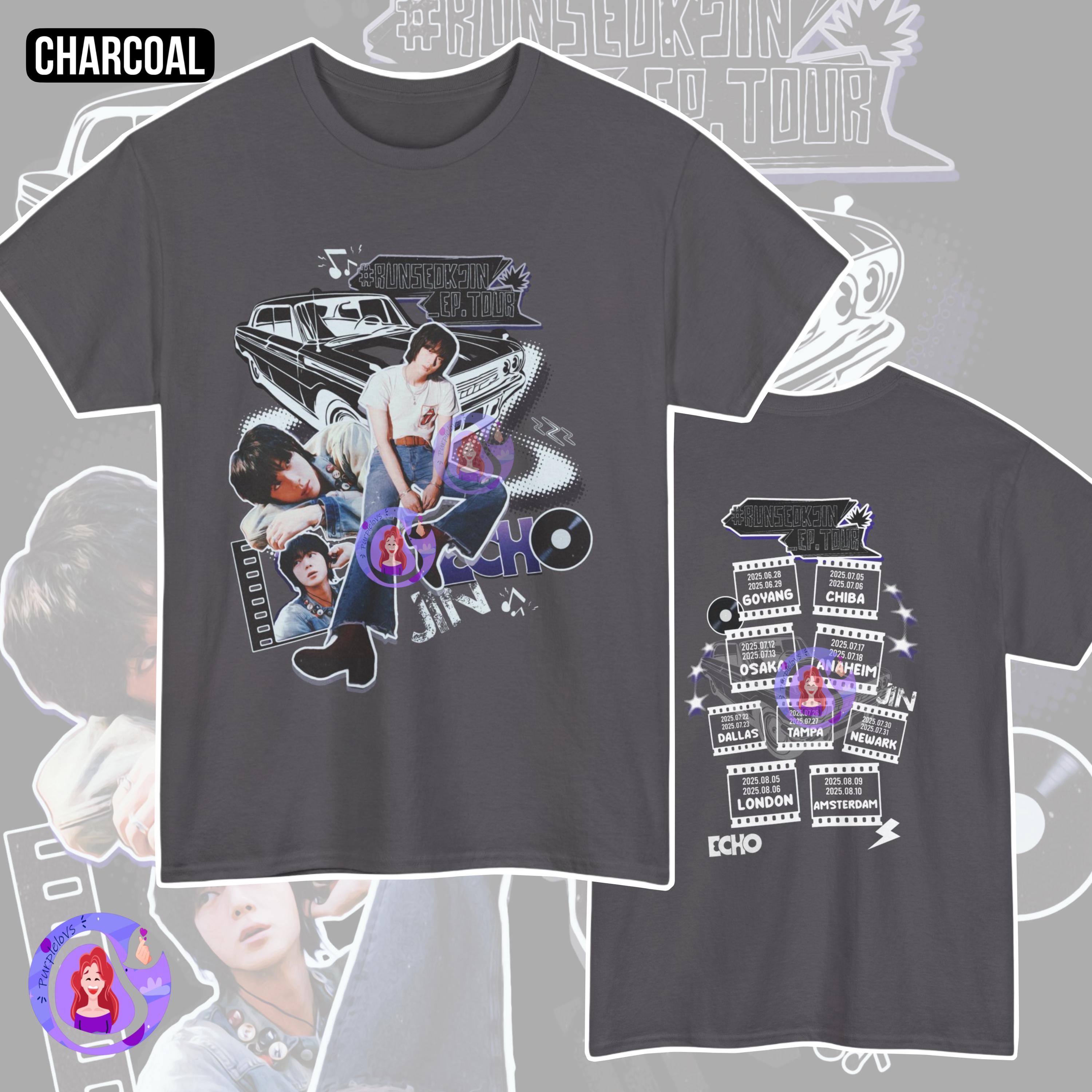 JIN RUNSEOKJIN ツアーコンサートシャツ、ジンシャツソクジン T