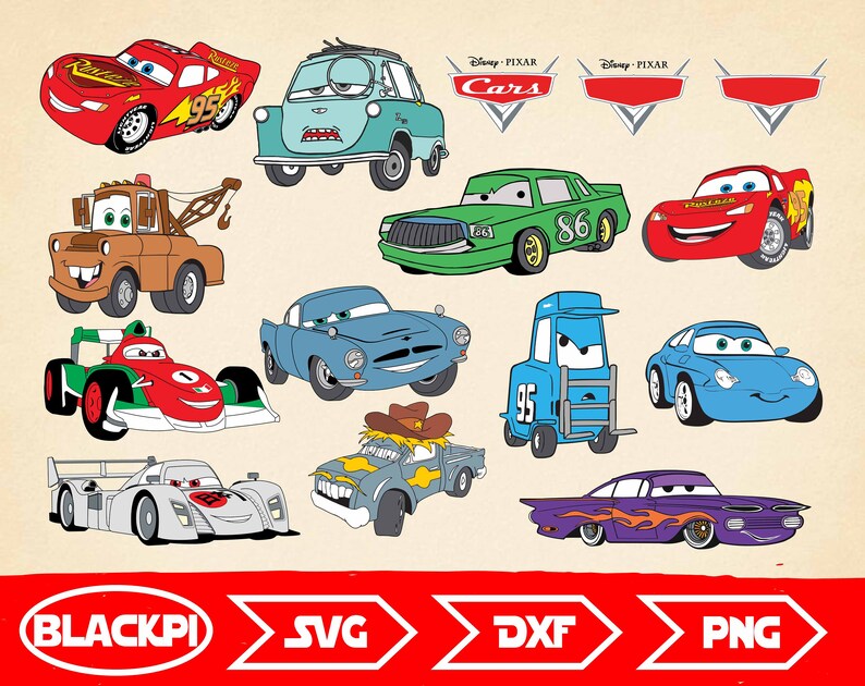 Free Free 215 Disney Cars Birthday Svg SVG PNG EPS DXF File