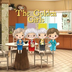 The Golden Girls Magnetic Bookmark / Bookmarks