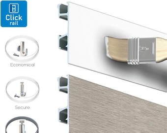 Heavy Duty Picture Hanging System, 2m, 50kg/m