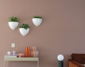 Minimalist Hanging Planter – Indoor Planter – Modern Home Decor Gift – Colour Options