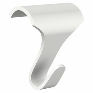 Victorian Picture Rail Hook | Moulding Hook for Period Homes No | Drill Hanging | White | Sets of 5, 10, 20