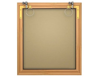 Heavy-Duty Picture Frame Hanger Set, picture hanging hardware