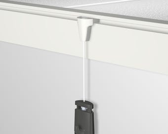 Partition Wall Hanging Kit, No Drill Frame Hanger, 5kg Max Load