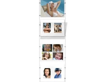 Hanging A3 Acrylic Picture Frame Display Kit