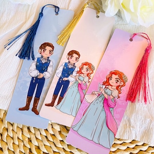 Bridgerton Colin and Penelope Fanart Bookmarks - Kawaii Penelope Featherington Colin Bridgerton Polin Lady Whistledown - Laminated Bookmark