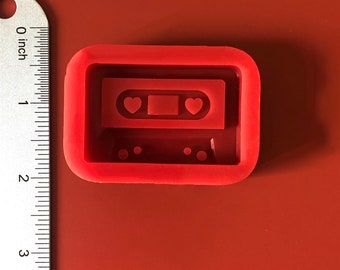 Cassette tape trinket tray mold