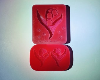 Lily Of The Valley Flower Silicone Mold/3d shaker imprimé/ boucles d’oreilles fleur