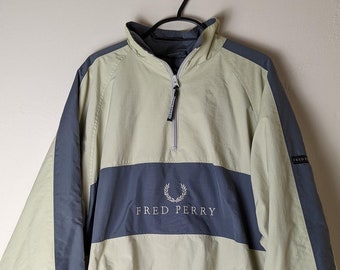 fred perry pullover jacket