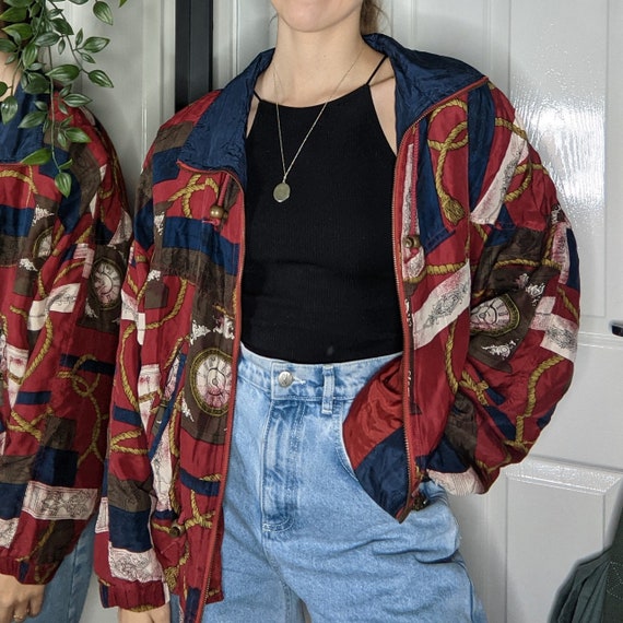 Vintage ANDY JOHNS clock shell jacket