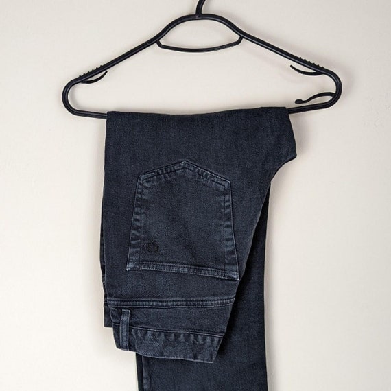 Vintage FRED PERRY Black Jeans | Etsy