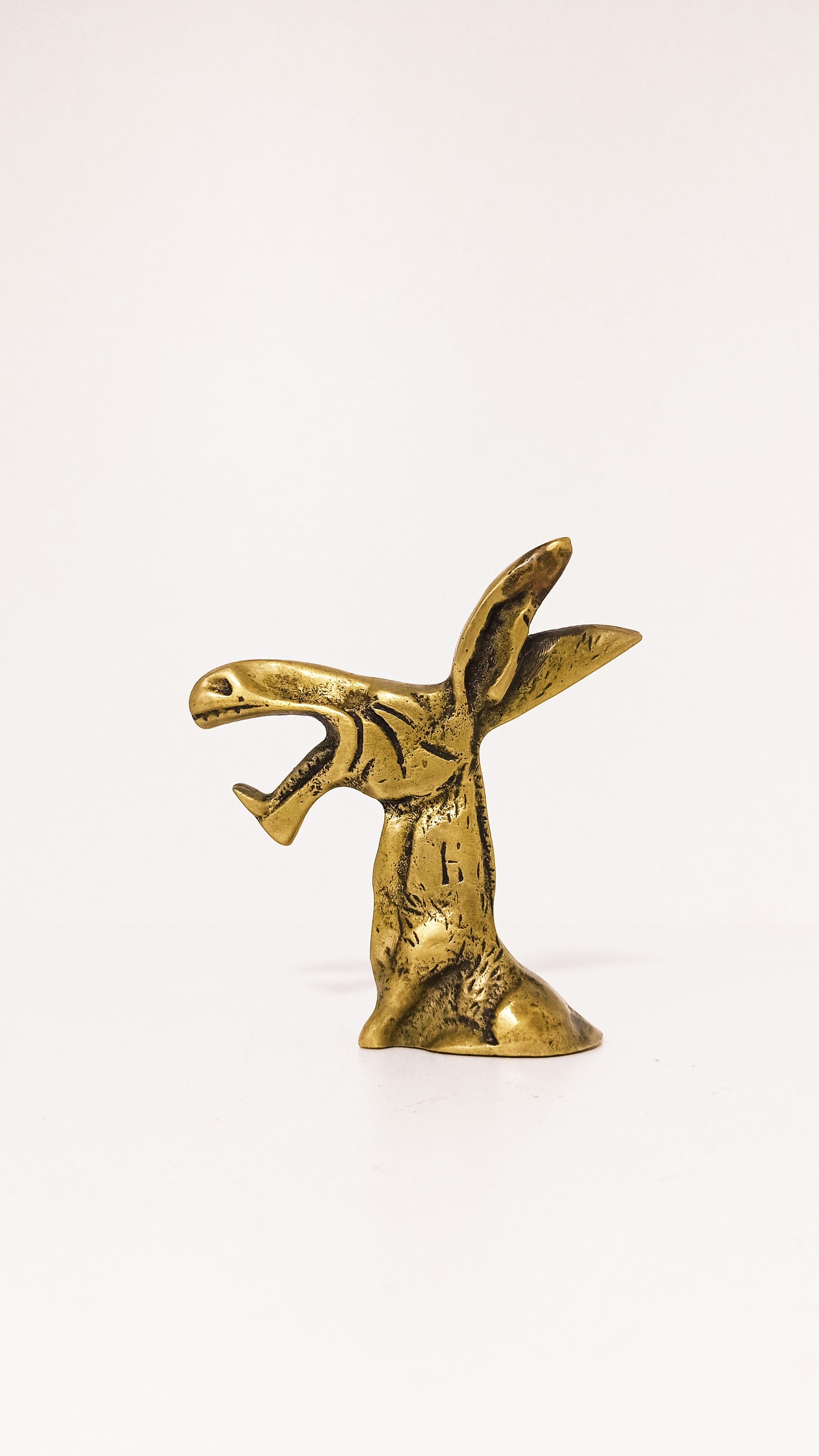 Donkey Animals Brass Copper Figurines Vintage Decor Souvenir Etsy