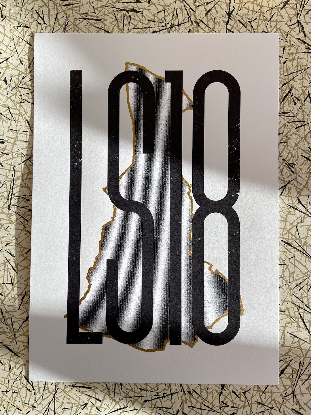 LS18 Horsforth Art Print - Leeds Poster - Yorkshire Art - Postcode Map ...