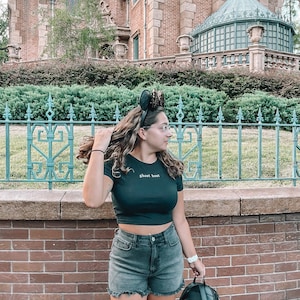 Ghost host shirt or crop top