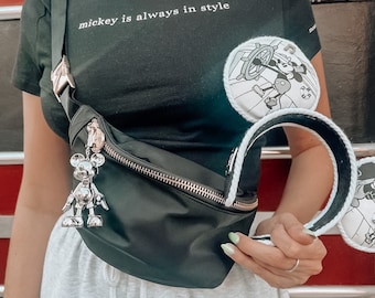 Mickey is altijd in stijl met shirt of crop-top