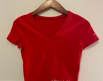 A disney holiday crop top
