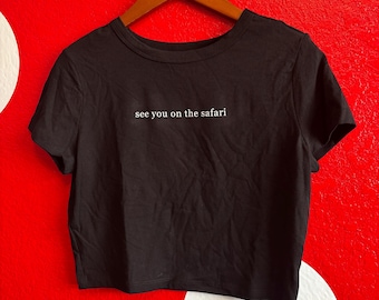 haut court ou t-shirt safari