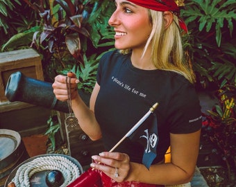 Chemise ou haut court « La vie d'un pirate pour moi »