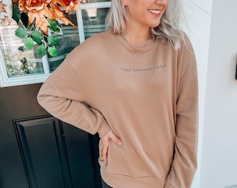 Sweat-shirt d'Halloween surdimensionné