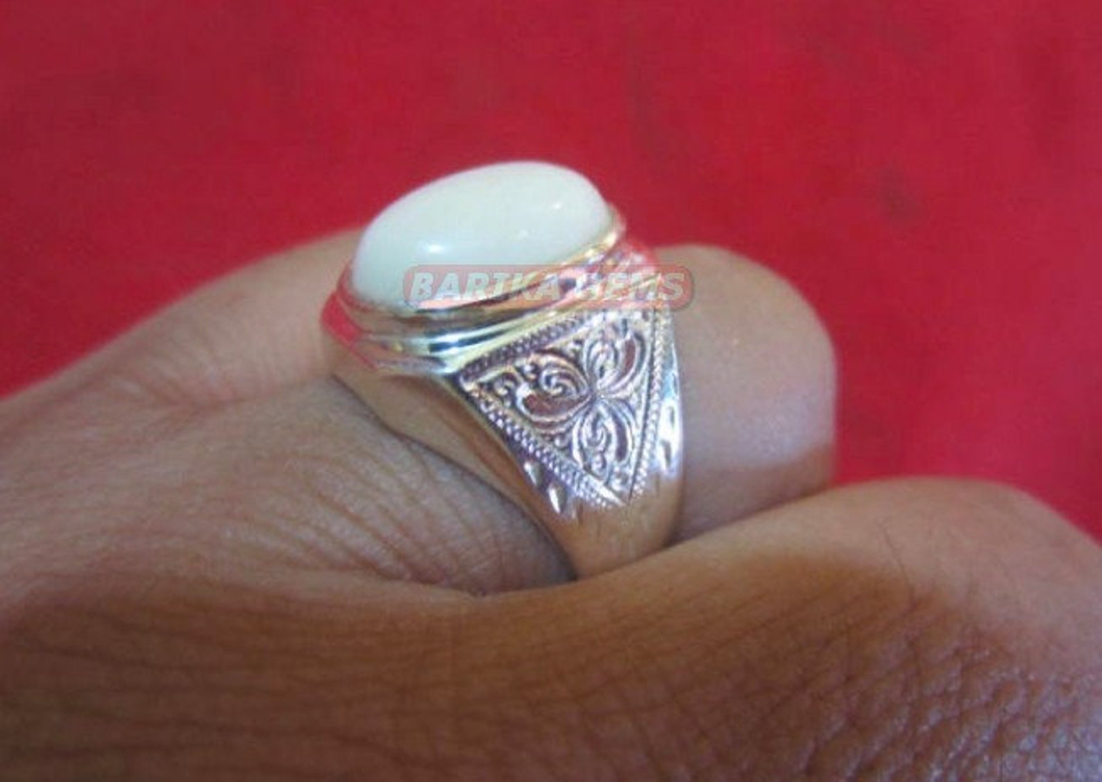 Opal Fire Men Ring Natural Opal Silver Gold Plated Ring Fire Etsy UK